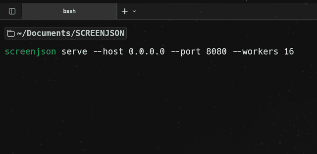 screenjson-cli hero image